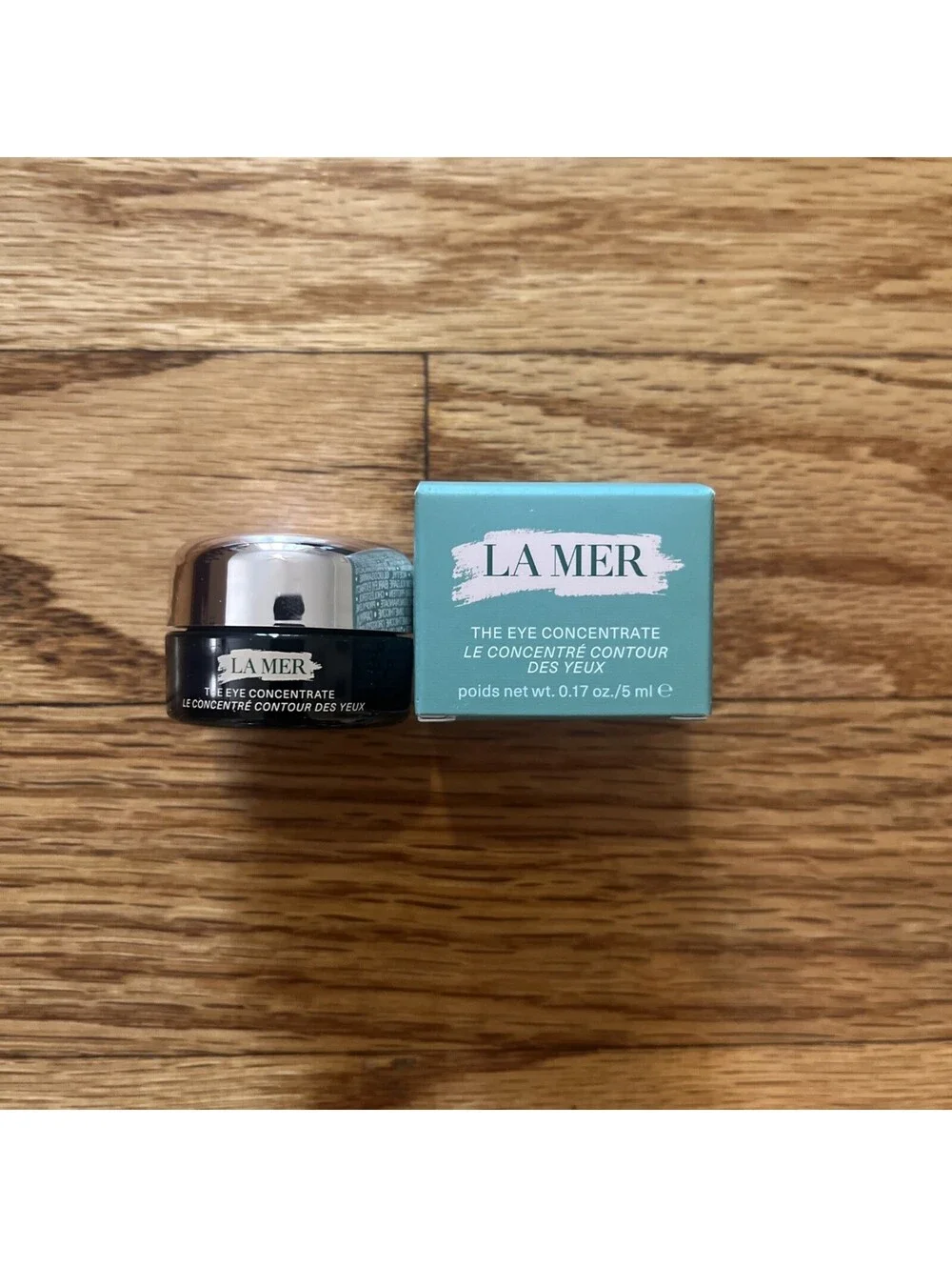 LA MER Eye Concentrate Cream 0.17 oz / 5 ml TRAVEL SIZE NEW & Sealed Lot of 2